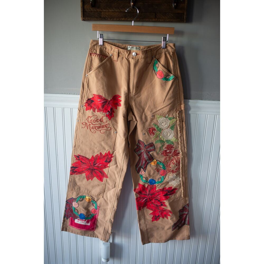 Free People We The Free Bright Time Craft Pants 6 NEW - Picture 2 of 5